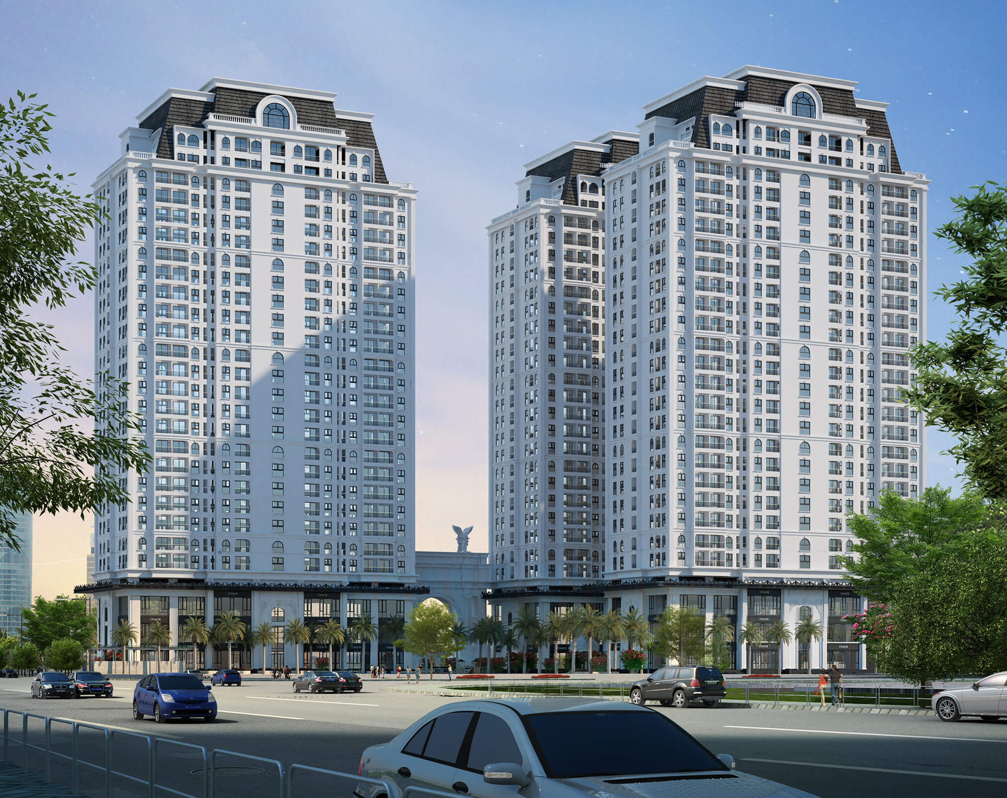 Phối cảnh the jade orchid